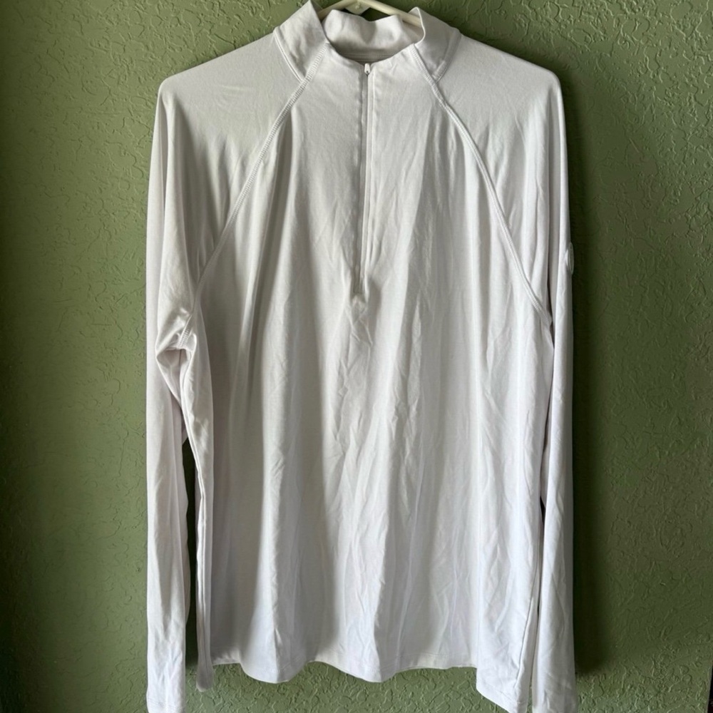 G/FORE Classic White Long Sleeve Shirt